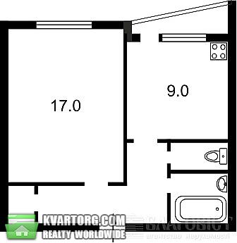 Sell 1-room apartment. Киев, Героев Сталинграда пр — photo 2