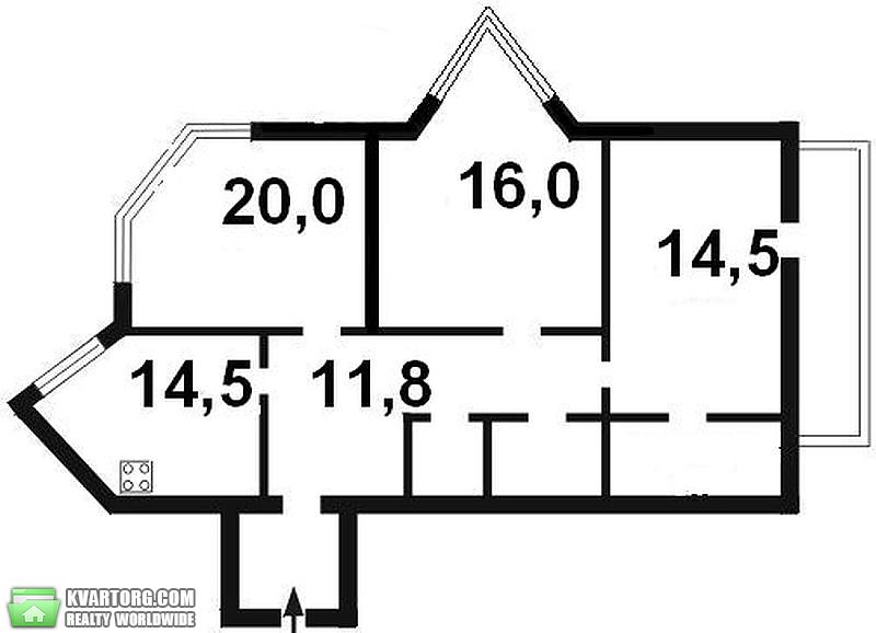 Sell 3-room apartment. Киев,  Харьковское шоссе — photo 1
