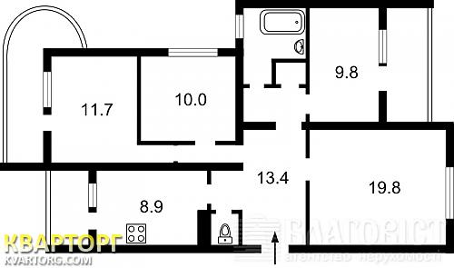Sell 3-room apartment. Киев,  Победы пр — photo 2