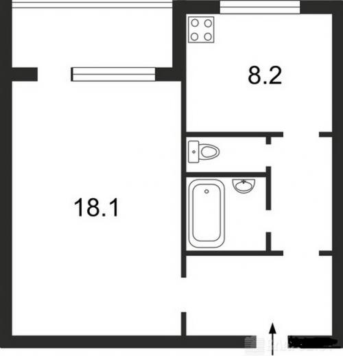 Sell 1-room apartment. Киев,  Тростянецкая — photo 5