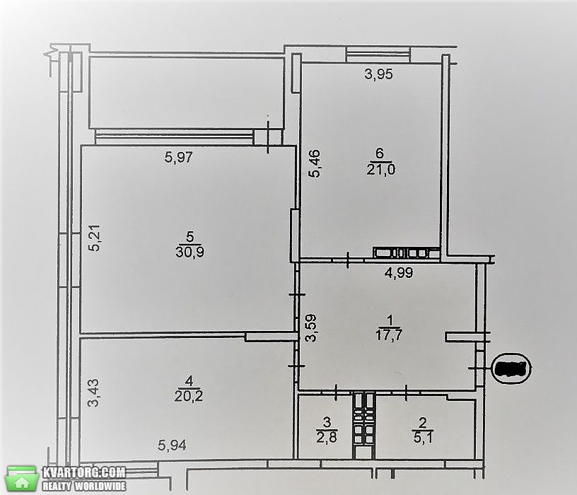 Sell 2-room apartment. Киев,  Кондратюка — photo 7
