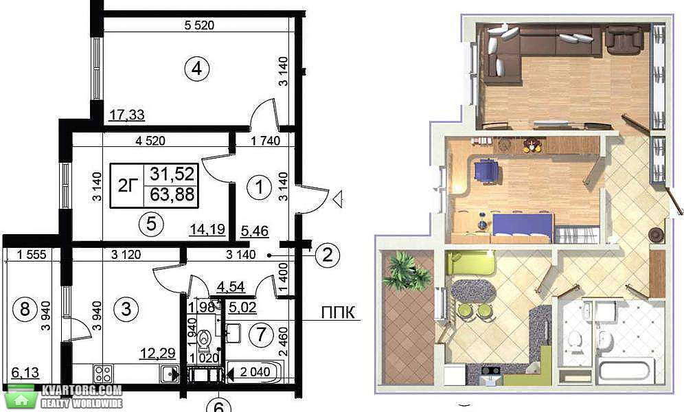 Sell 2-room apartment. Киев, Русовой — photo 7