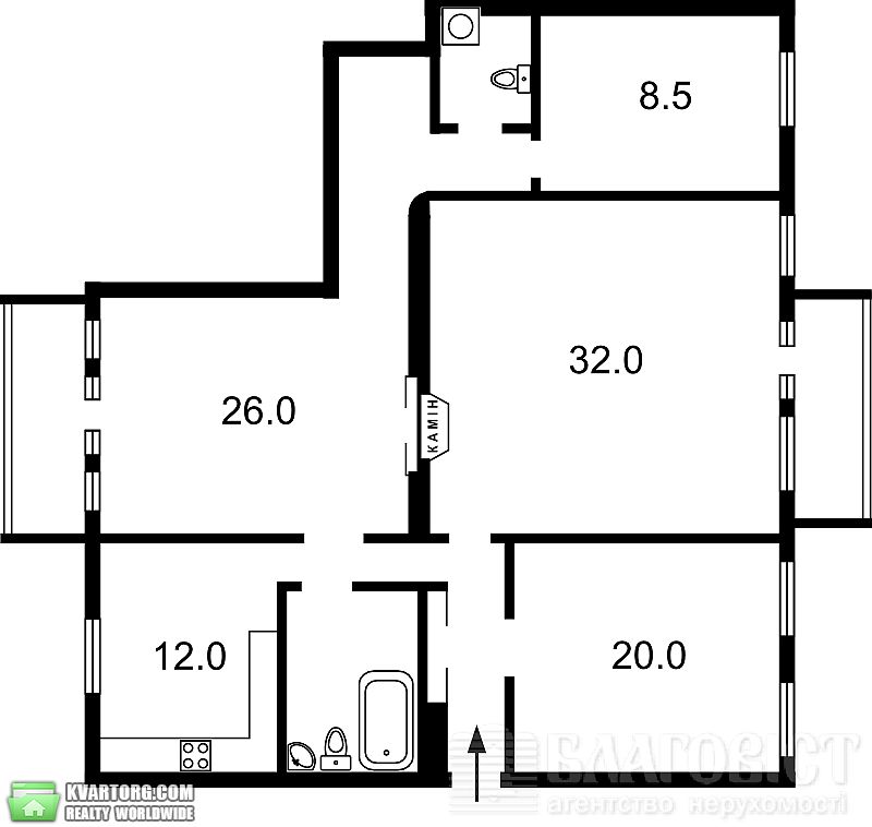 Sell 4-room apartment. Киев, Лютеранская — photo 2