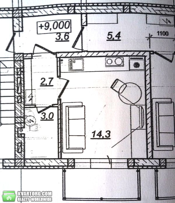 Sell 1-room apartment. Одесса, Средняя — photo 8