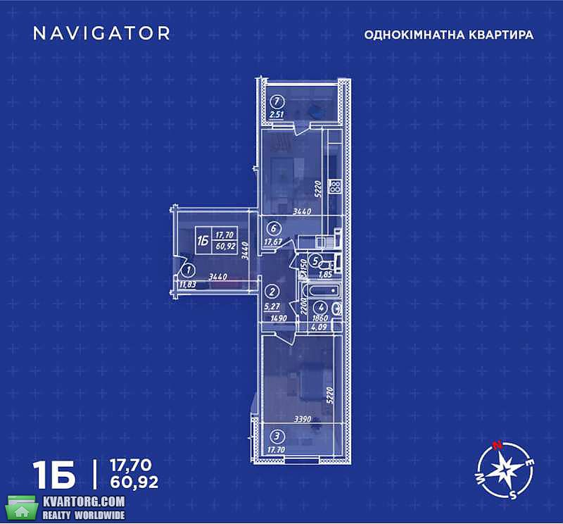 Sell 1-room apartment. Киев, Балтийский переулок — photo 2