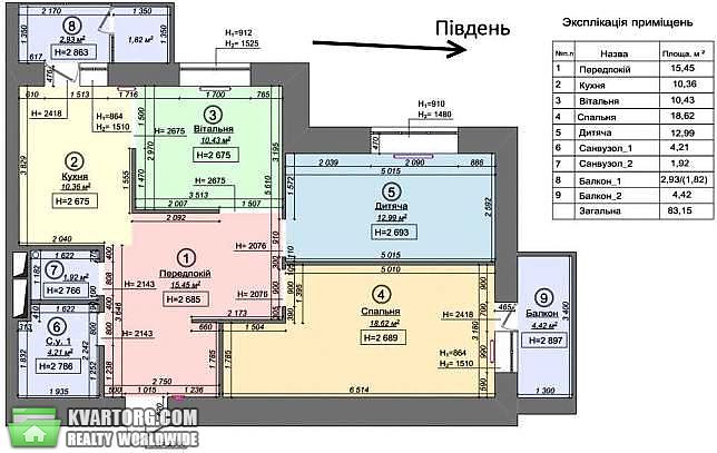 Sell 3-room apartment. Киев,  Гарматная — photo 5