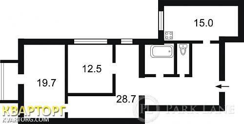 Sell 2-room apartment. Киев,  Саксаганского — photo 2