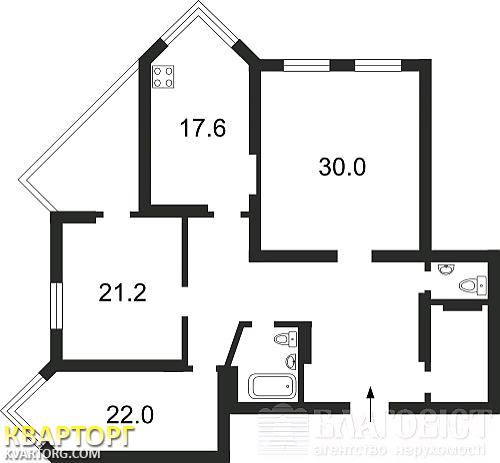 Sell 3-room apartment. Киев,  Саперно-Слободская — photo 2