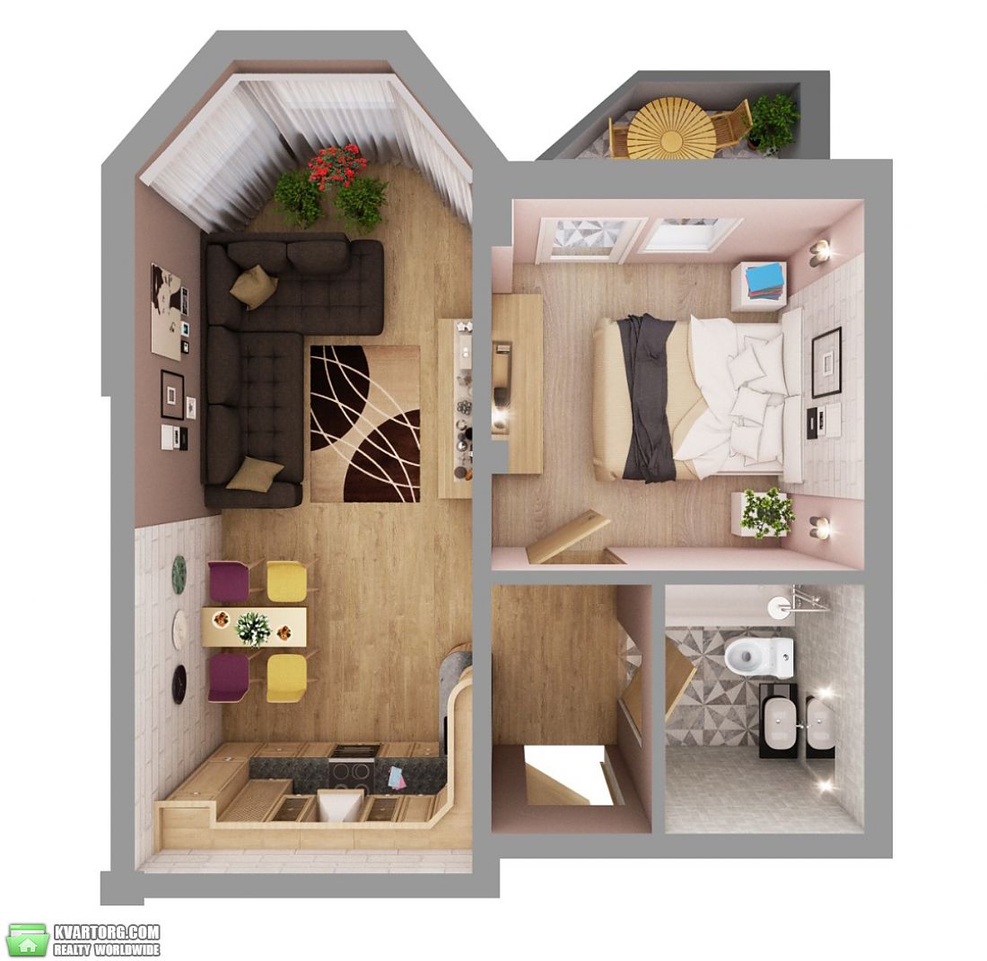 Sell 1-room apartment. Одесса, Сахарова — photo 3