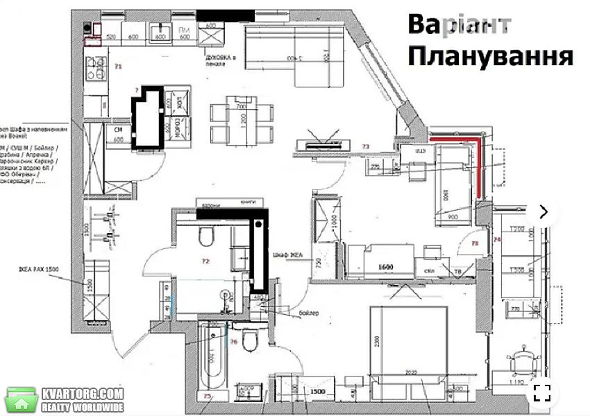 Sell 3-room apartment. Киев,  Рыбалко — photo 9
