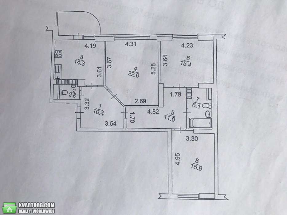 Sell 3-room apartment. Киев,  Пчелки — photo 2
