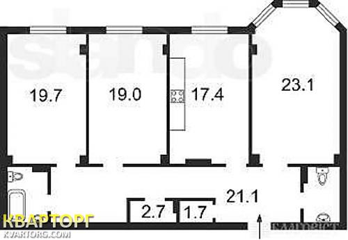 Sell 3-room apartment. Киев, Черновола В. — photo 2