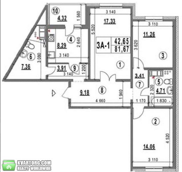 Sell 3-room apartment. Киев, пр. Глушкова — photo 7