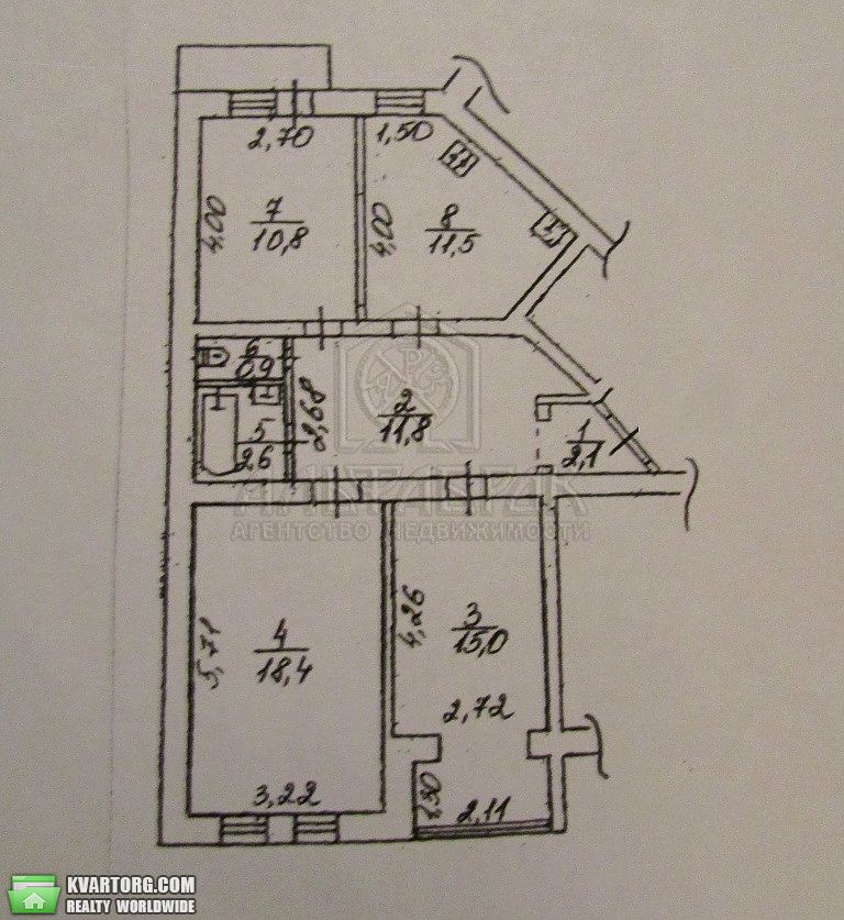 Sell 3-room apartment. Киев, волошская — photo 2