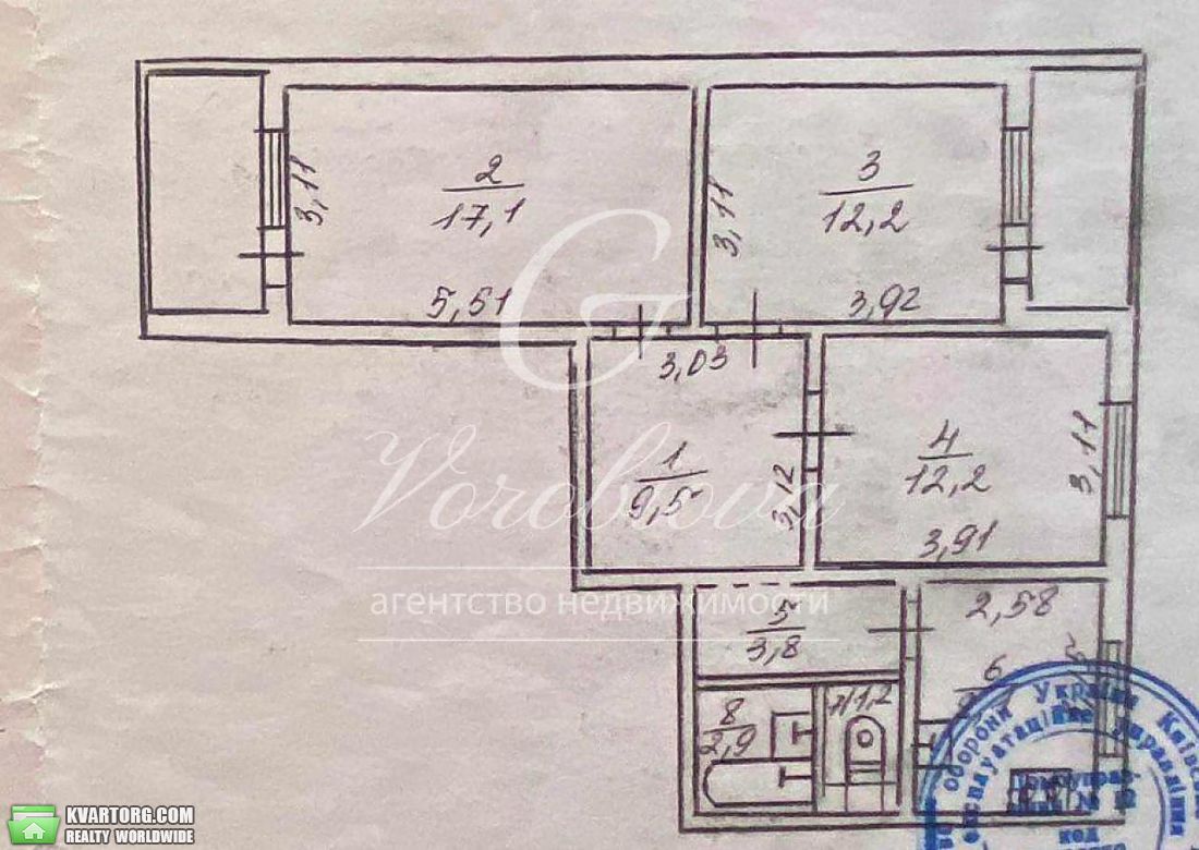Sell 3-room apartment. Киев, симиренко — photo 10