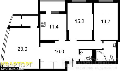 Sell 3-room apartment. Киев,  Ковальский пер — photo 3