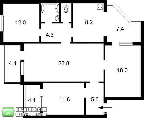 Sell 3-room apartment. Киев,  Ревуцкого — photo 8