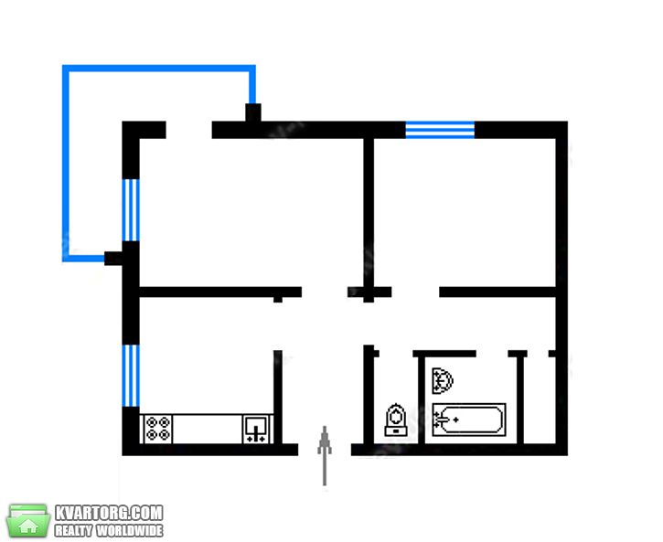 Sell 2-room apartment. Киев,  Перова бул — photo 2