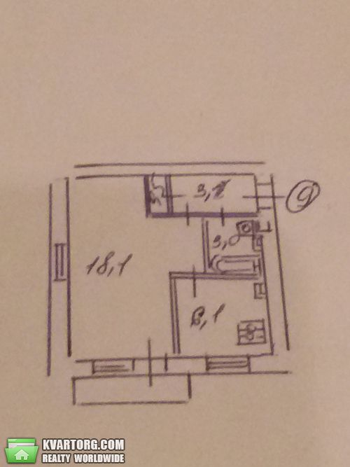 Sell 1-room apartment. Киев, Уманская — photo 10