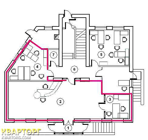 Rent out office. Киев,  Гвардейская — photo 3