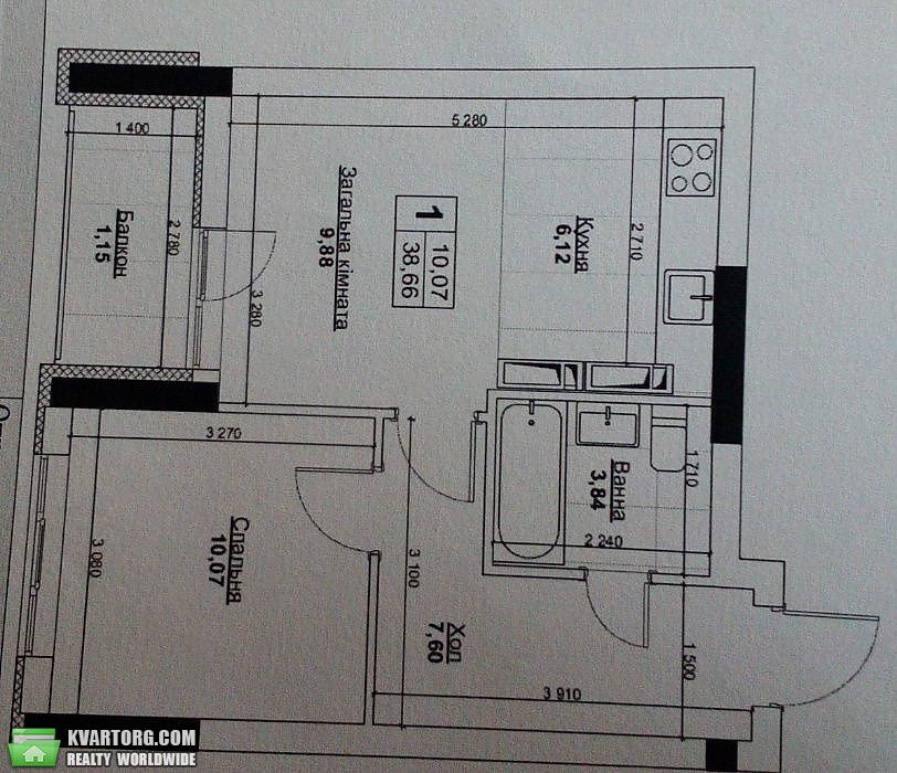 Sell 1-room apartment. Киев,  Тираспольская — photo 5