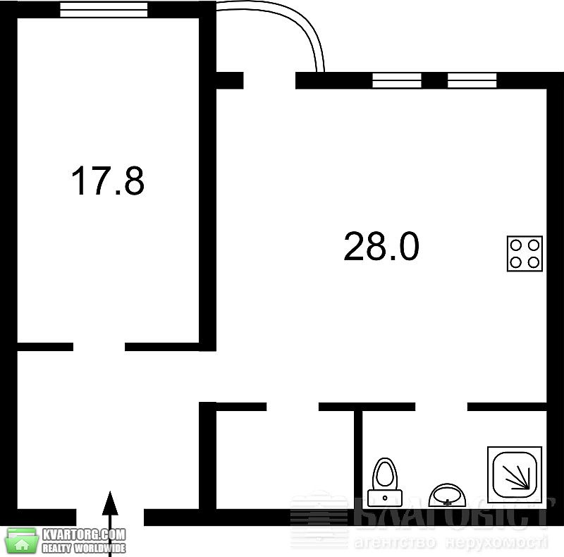 Sell 2-room apartment. Киев,  Дмитриевская — photo 3