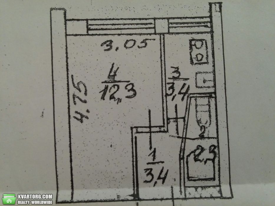 Sell 1-room apartment. Киев,  Лесной пр — photo 2