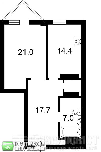 Sell 1-room apartment. Киев,  Саперно-Слободская — photo 5