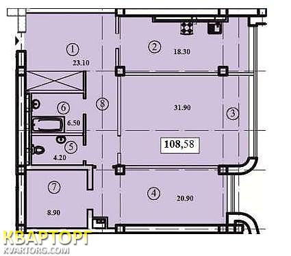 Sell 3-room apartment. Одесса, Французский бульвар — photo 3