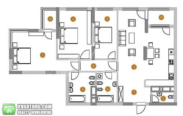 Sell 3-room apartment. Киев,  Саксаганского — photo 3