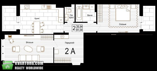 Sell 2-room apartment. Киев, просп. Лобановского — photo 2