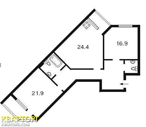 Sell 3-room apartment. Киев, Голосеевская — photo 4