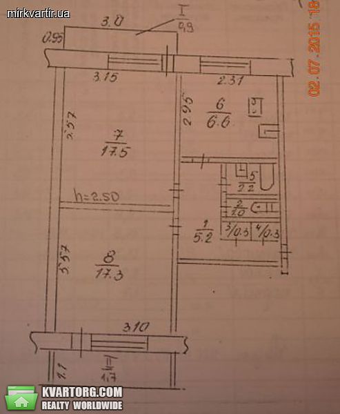 Sell 2-room apartment. Днепропетровск, пр. Правда — photo 3