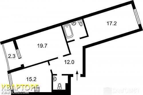 Sell 2-room apartment. Киев,  Героев Сталинграда пр — photo 2
