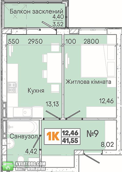 Sell 1-room apartment. Одесса, Ак. Воробьева — photo 2