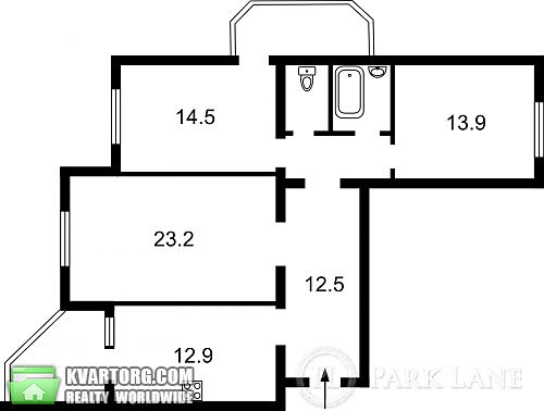 Sell 3-room apartment. Киев, Ахматовой — photo 4