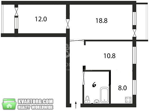 Sell 2-room apartment. Киев,  Щорса — photo 7