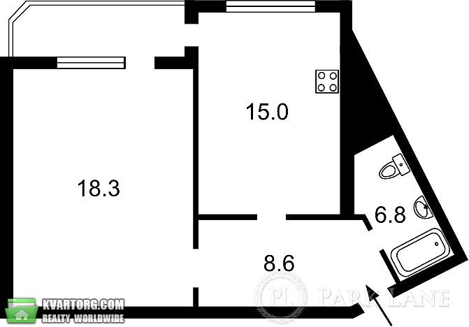 Sell 1-room apartment. Киев,  Вишняковская — photo 8