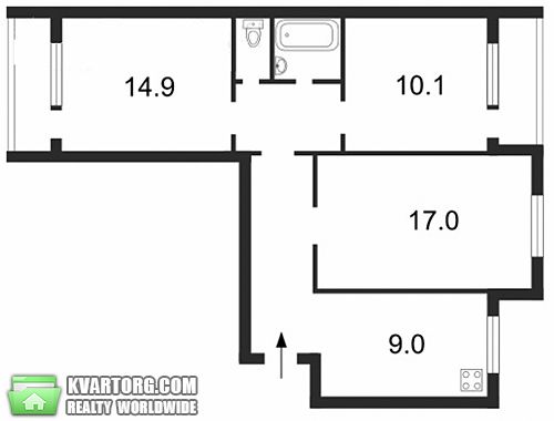Sell 3-room apartment. Киев, Драгоманова — photo 7