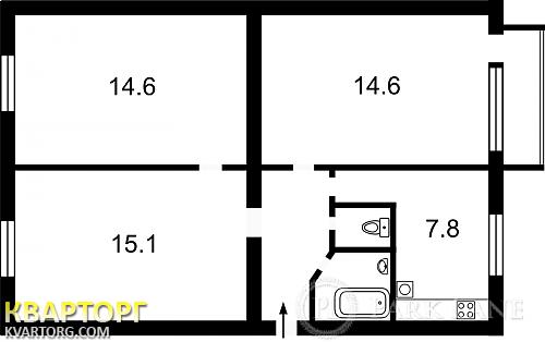 Sell 3-room apartment. Киев,  Киквидзе — photo 1