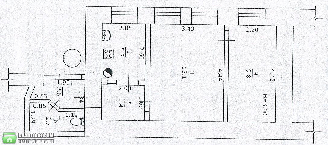 Sell 2-room apartment. Одесса, Средняя — photo 10