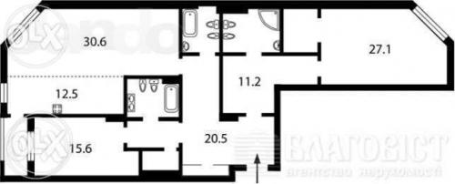 Sell 4-room apartment. Киев, Дегтяревская — photo 2