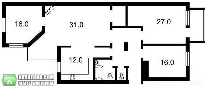 Sell 4-room apartment. Киев,  Кропивницкого — photo 3