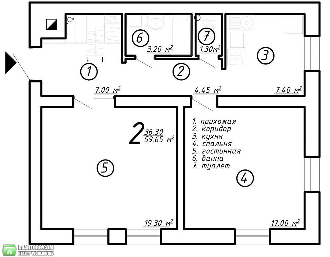 Sell 2-room apartment. Киев,  Краснозвездный пр — photo 5