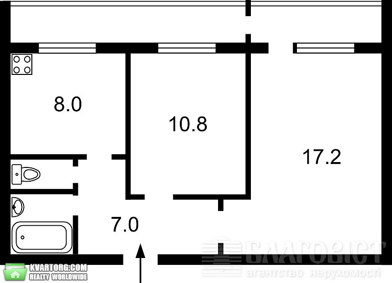 Sell 2-room apartment. Киев, Тимошенко — photo 6