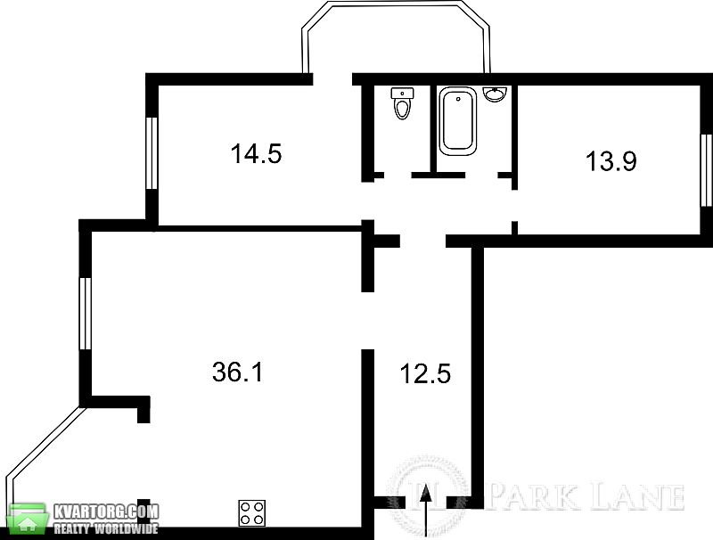 Sell 3-room apartment. Киев, Ахматовой — photo 4