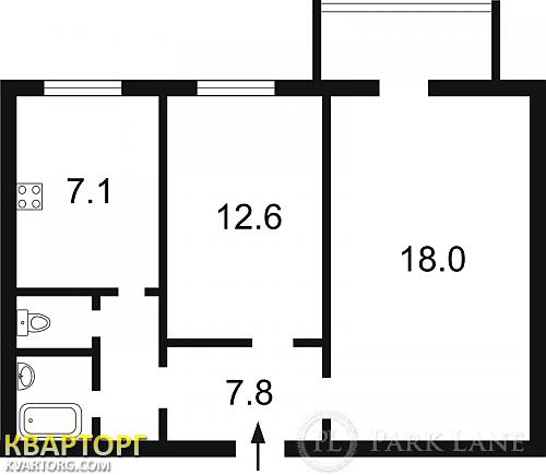 Sell 2-room apartment. Киев,  Рогнеденская — photo 2