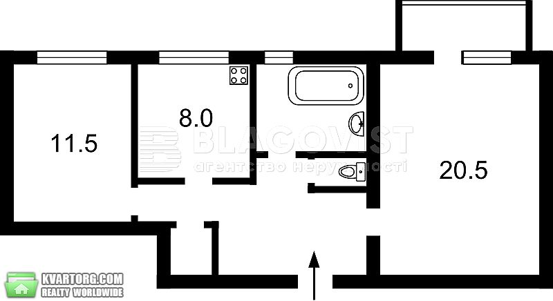 Sell 2-room apartment. Киев,  Леси Украинки бул — photo 3