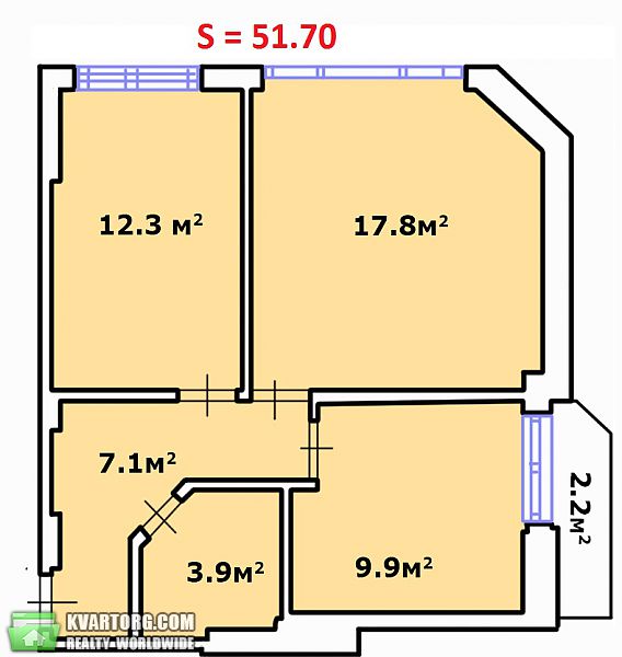 Sell 2-room apartment. Одесса, Леванского — photo 2