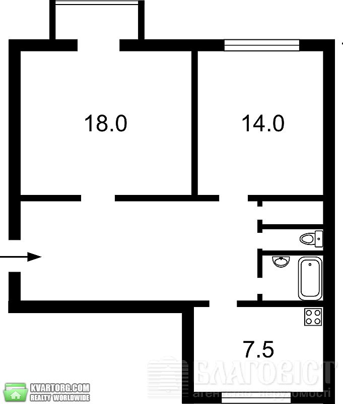 Sell 2-room apartment. Киев,  Мечникова — photo 3
